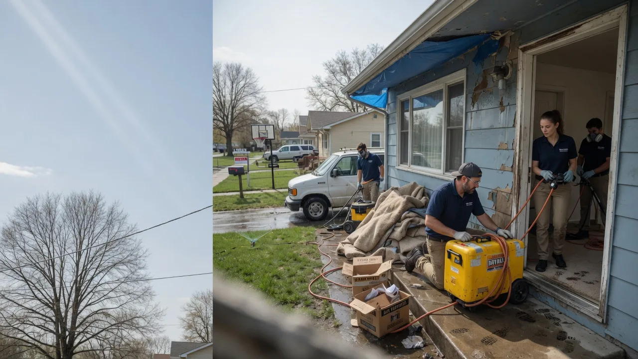 Basement Flood Cleanup in Cedar Rapids, IA near me